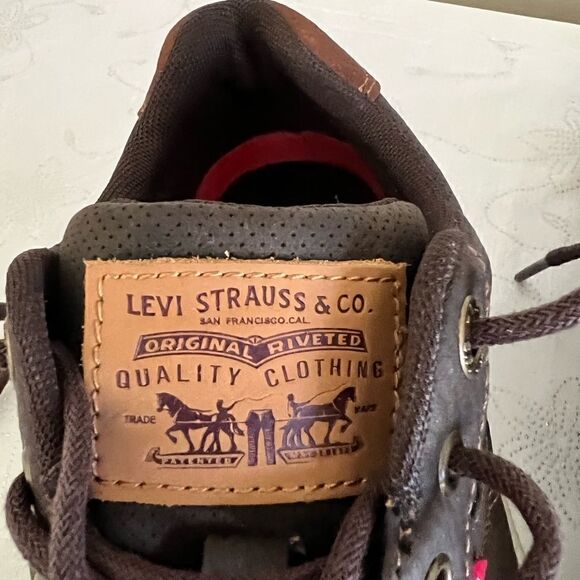 Levi’s Miles Mens Sneaker 519554209B Shoes Vegan Size 7 - Picture 5 of 7